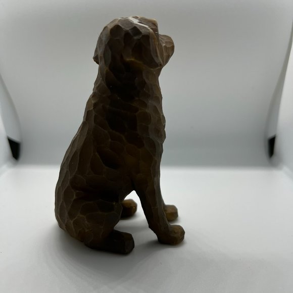 Brown Dog Figurine New - Picture 4 of 4